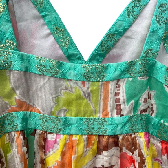 Vintage Milly Printed Bright Paisley Dress - Picture 14 of 14